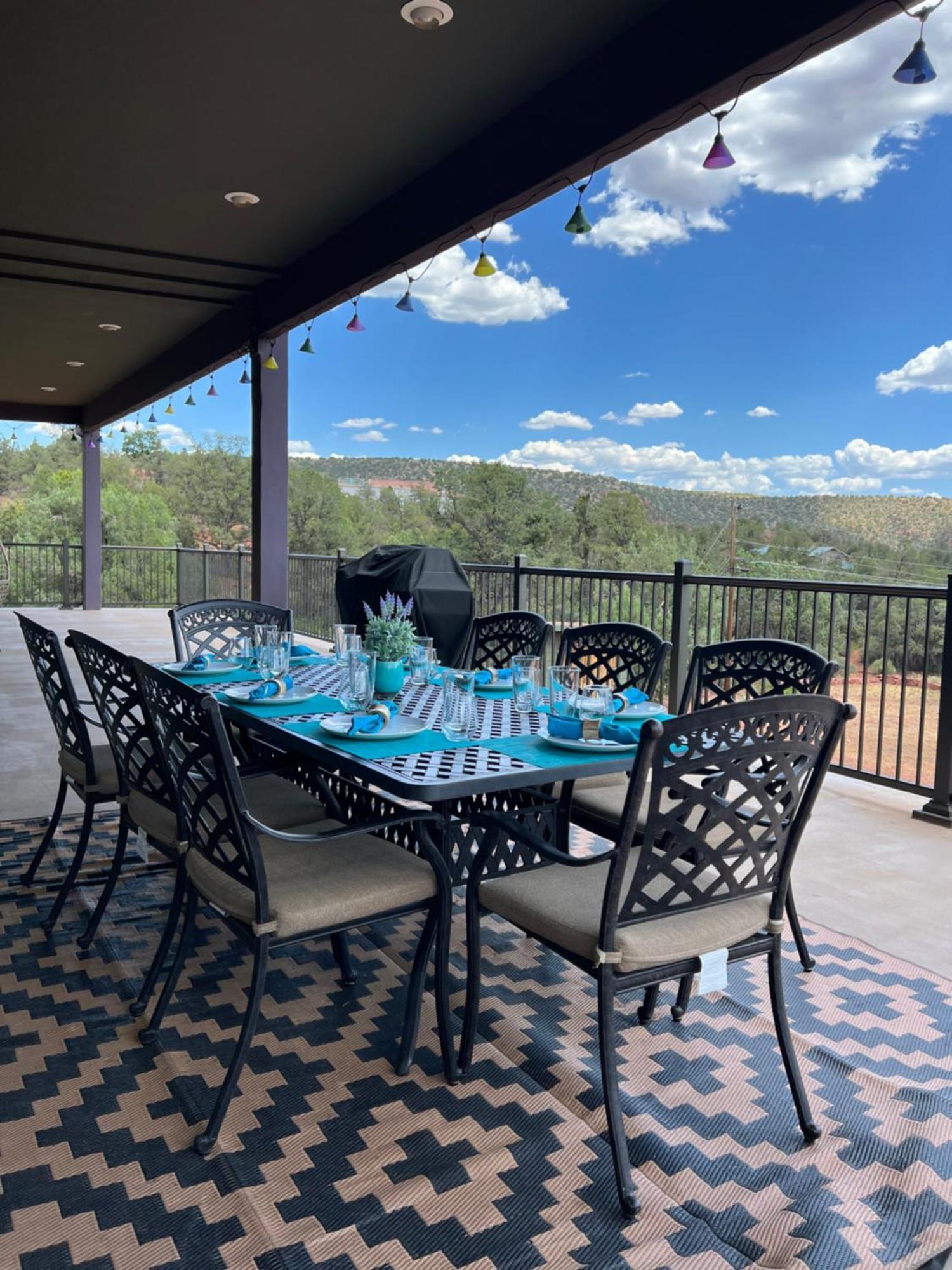 Close To Fresh Creek! Sleeps 12 ~ Amazing Views W/Serene Open Space ~ Hot Tub + Game Room ~ Trails Outside Sedona Bagian luar foto